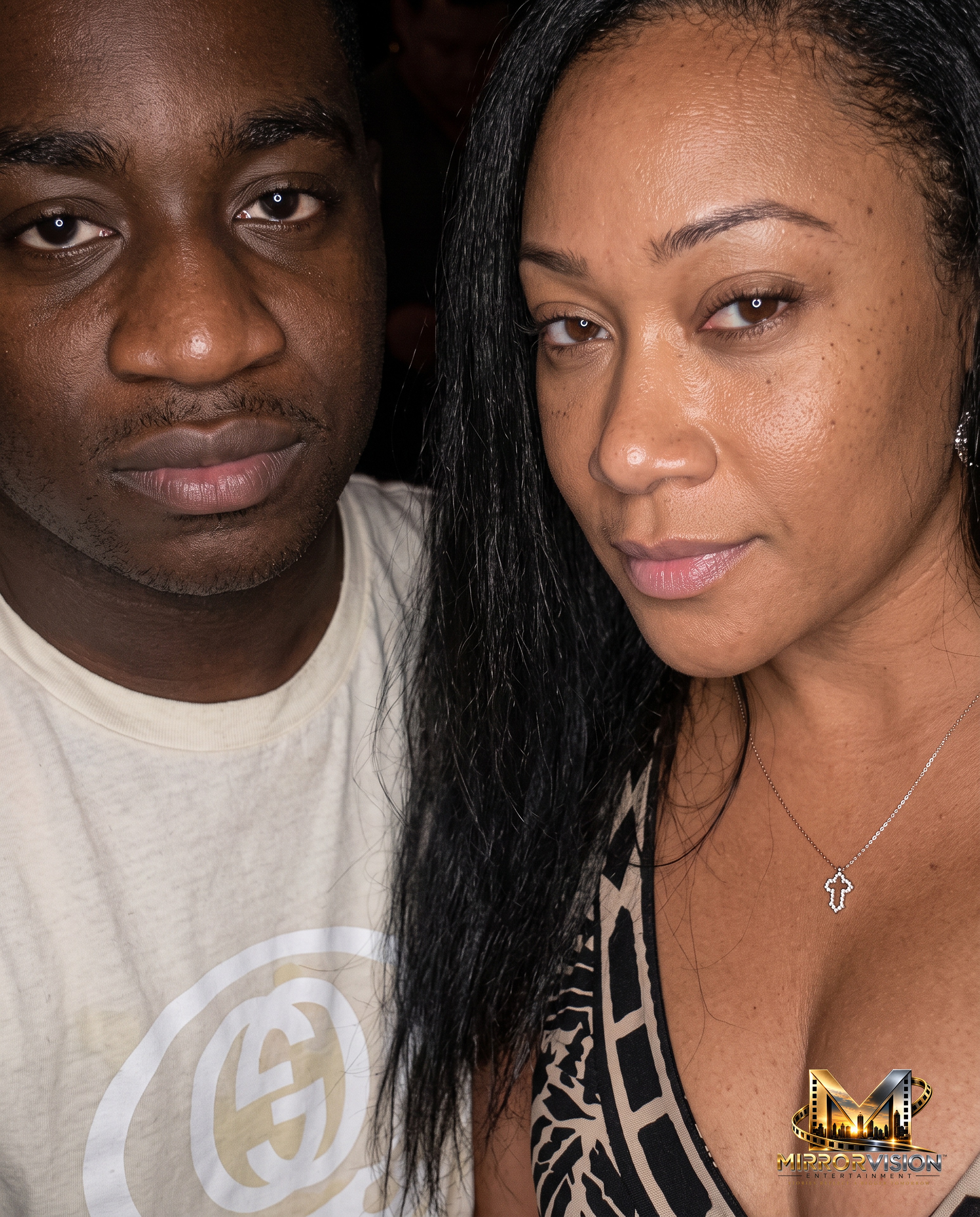 Ren Leo with Farrah Franklin
