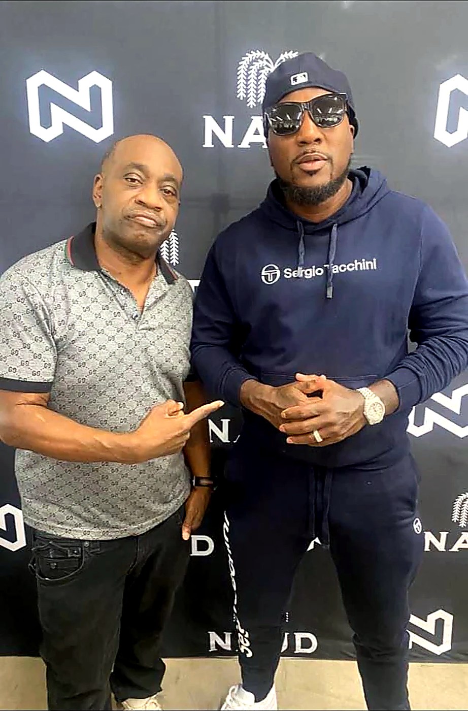 Ren Leo pictured with a featured guest