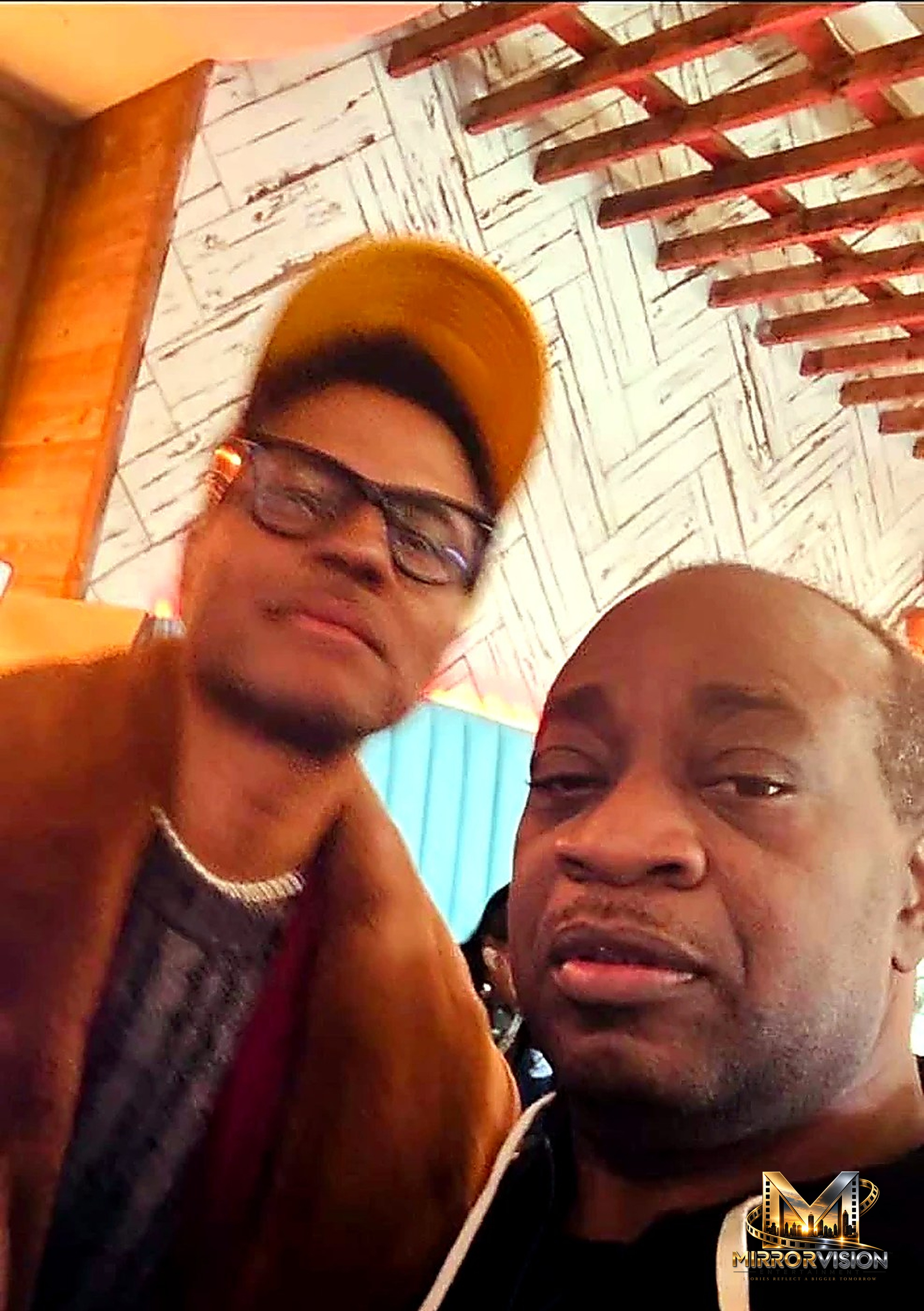 Ren Leo with Eric Benét