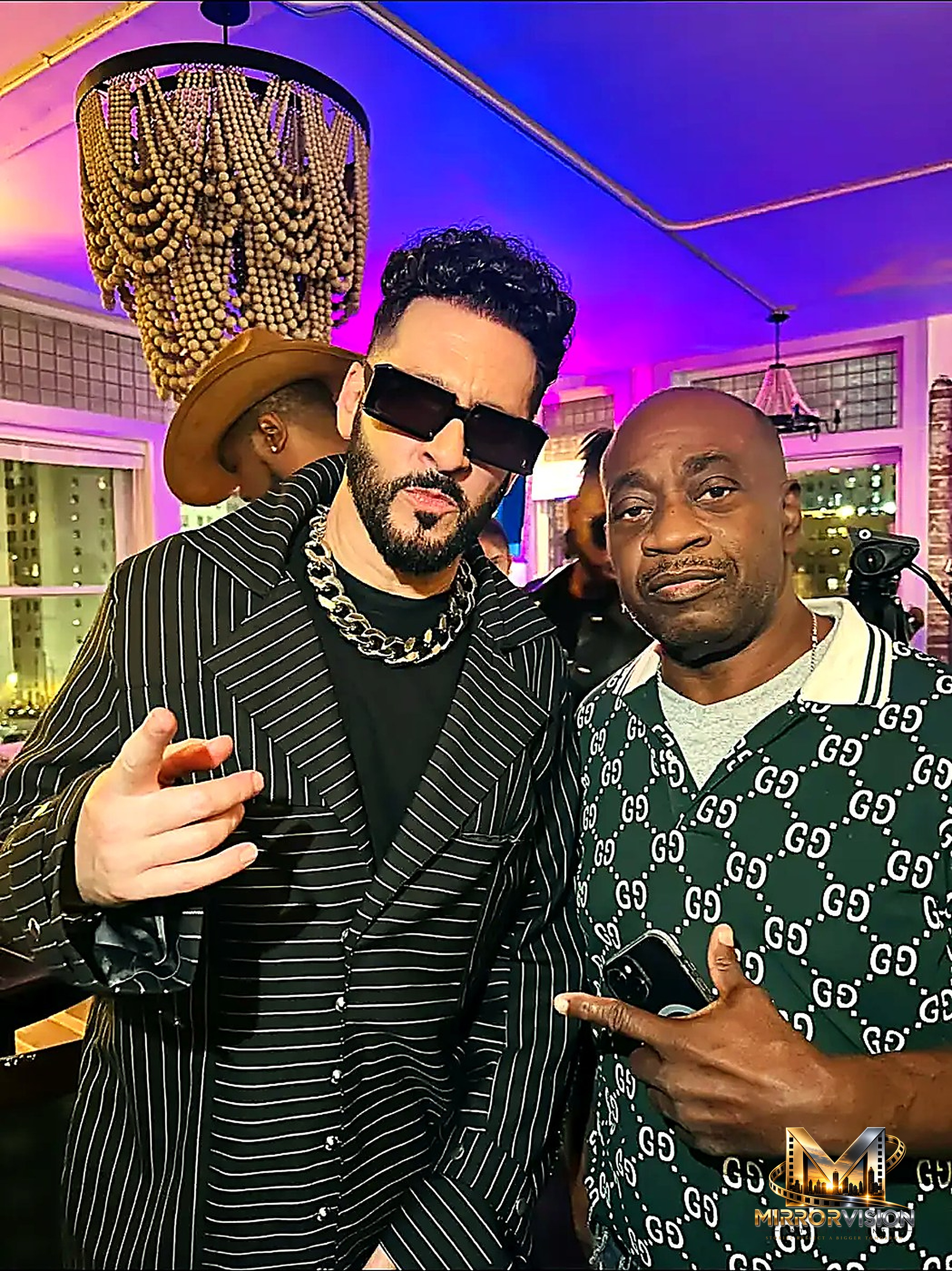 Ren Leo with Jon B.